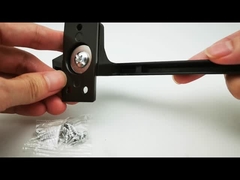 एल्यूमीनियम स्लाइडिंग विंडो हैंडल ब्राउन सिंगल साइड हैंडल