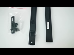 एल्यूमीनियम स्लाइडिंग विंडो लॉक 90G डबल साइड लॉक ब्लैक-ब्राउन मॉडर्न डोर लॉक