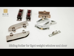 लोहे के स्लाइडिंग विंडो रोलर हल्के वजन दरवाजा रोलर व्हील स्क्रीन विंडो पुली
