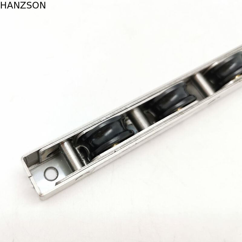 Door Pulley Manufacturer 15*17  Wheel Sliding Gate Nylon Rollers for Patio Stainless Steel Slide Door Wheel