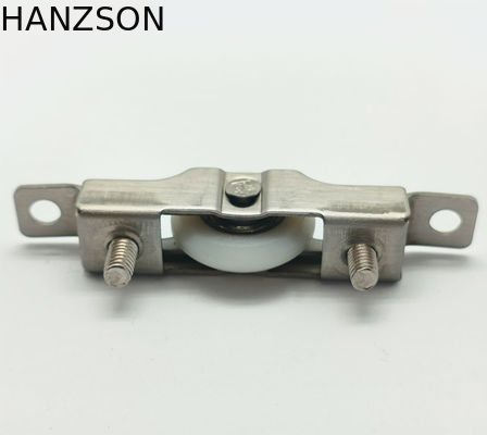 608zz स्लाइडिंग डोर रोलर व्हील्स 40.2×18.0×19.2mm क्रोम प्लेटेड