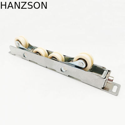 यू ग्रूव यूपीवीसी विंडो रोलर, पोम स्लाइडिंग ग्लास दरवाजा रोलर्स 626zz असर