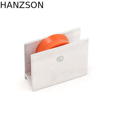 हेवी ड्यूटी upvc दरवाजा रोलर एल्यूमीनियम मिश्र धातु सामग्री गैर ऑक्सीकरण समाप्त