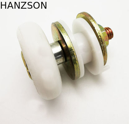 शावर केबिन ISO9001 2000 प्रमाणन के लिए पीतल नायलॉन दरवाजा रोलर्स OEM: