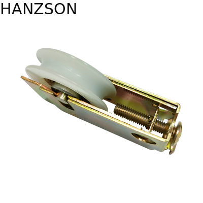 कोठरी स्लाइडिंग दरवाजा रोलर्स आयरन जिंक सामग्री ऑक्सीकरण सतह